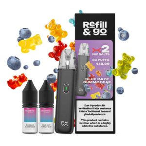 Refill Go Blue Razz Gummy Bear