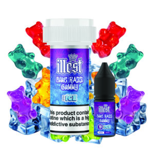 Illest Salts XTRA ICE Blue Razz Gummy Ice 10 mL
