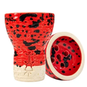 Bowl Elemento Novo Tradi Red & Black