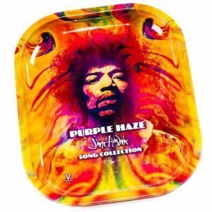 Jimi Hendrix Medium Metal Rolling Tray
