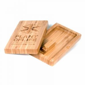 Bamboo Rolling Tray Small - Plant of Life