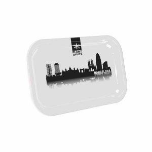 Barcelona Skyline Rolling Tray Small