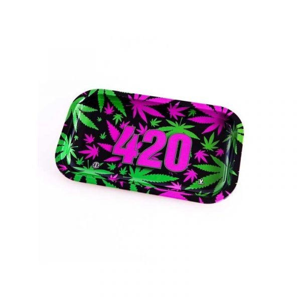 420 Vibrant Metal Rolling Tray Small