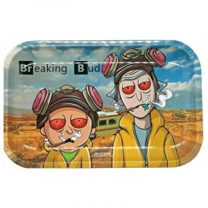 420 Rasta Metal Rolling Tray Small