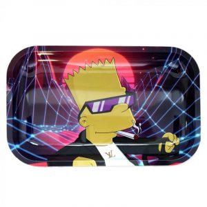 420 Rasta Metal Rolling Tray Small