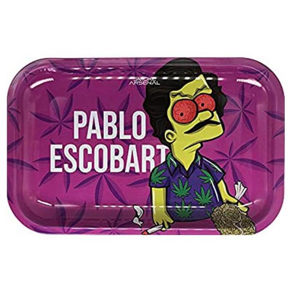420 Rasta Metal Rolling Tray Small