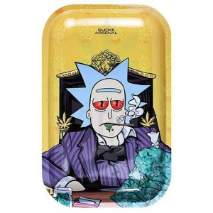 420 Rasta Metal Rolling Tray Small 420 Rasta Metal Rolling Tray Small