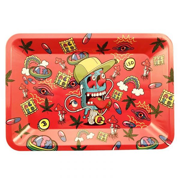 Acid Friend Metal Rolling Tray Small