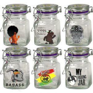 Juicy Jays Glass Jars Small
