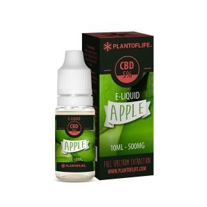 CBD E-Liquid Apple 5% - 10mL