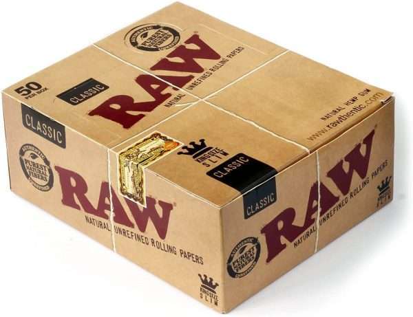 RAW KINGSIZE SLIM SHOWBOX X50