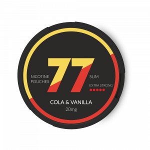 77 Nicotine Pouches Cola Vanilla 20 mg