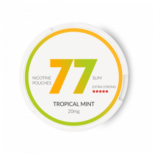 77 Nicotine Pouches Tropical Mint 20 mg