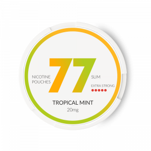 77 Nicotine Pouches Tropical Mint 20 mg