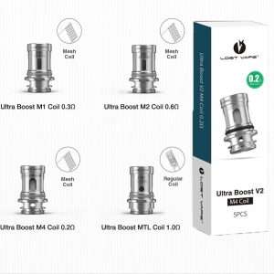 Ultra Boost V2 Coils by Lost Vape - Pack of 5