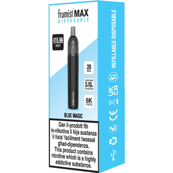 Frumist MAX Blueberry Pomegranate - 6000 Puffs