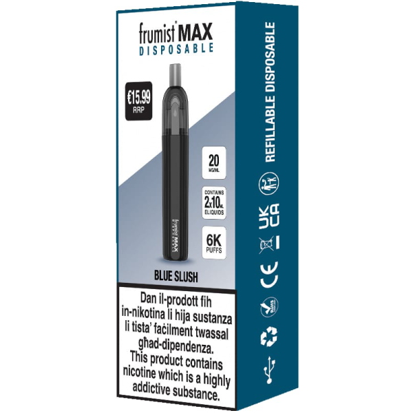 Frumist MAX Blueberry Pomegranate - 6000 Puffs