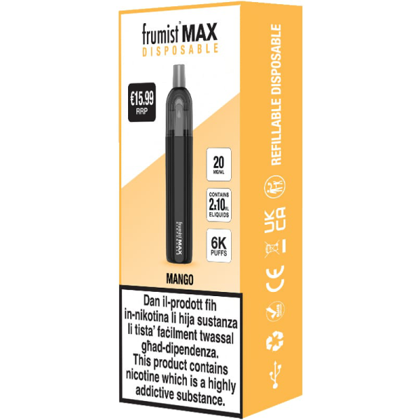 Frumist MAX Blueberry Pomegranate - 6000 Puffs