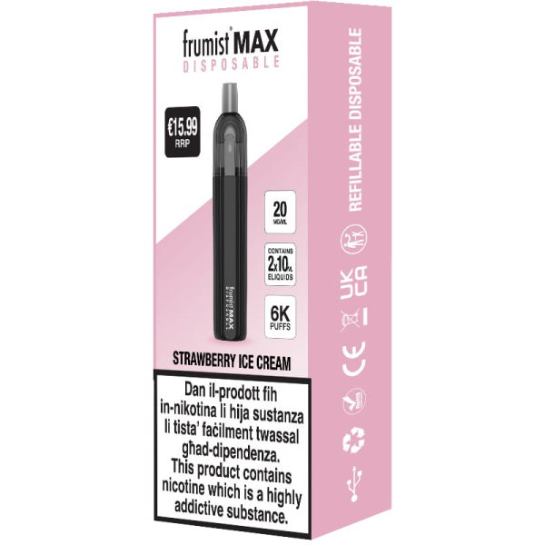 Frumist MAX Blueberry Pomegranate - 6000 Puffs