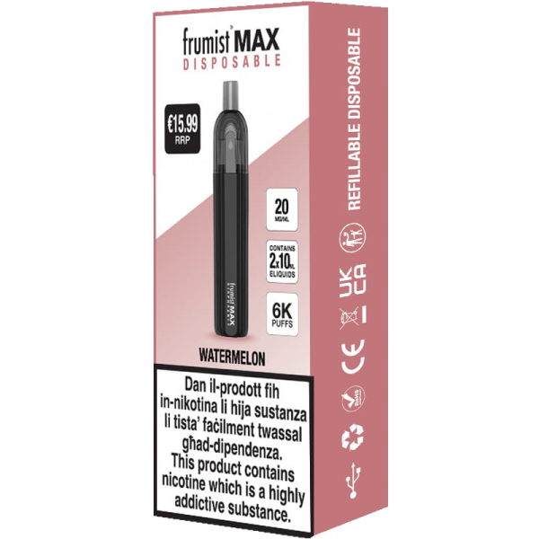 Frumist MAX Blueberry Pomegranate - 6000 Puffs