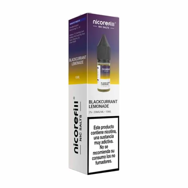Nicorefill SALTS - Blackcurrant Lemonade Nicorefill SALTS - Blackcurrant Lemonade