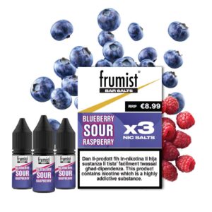 Frumist Triple Pack Blueberry Sour Raspberry