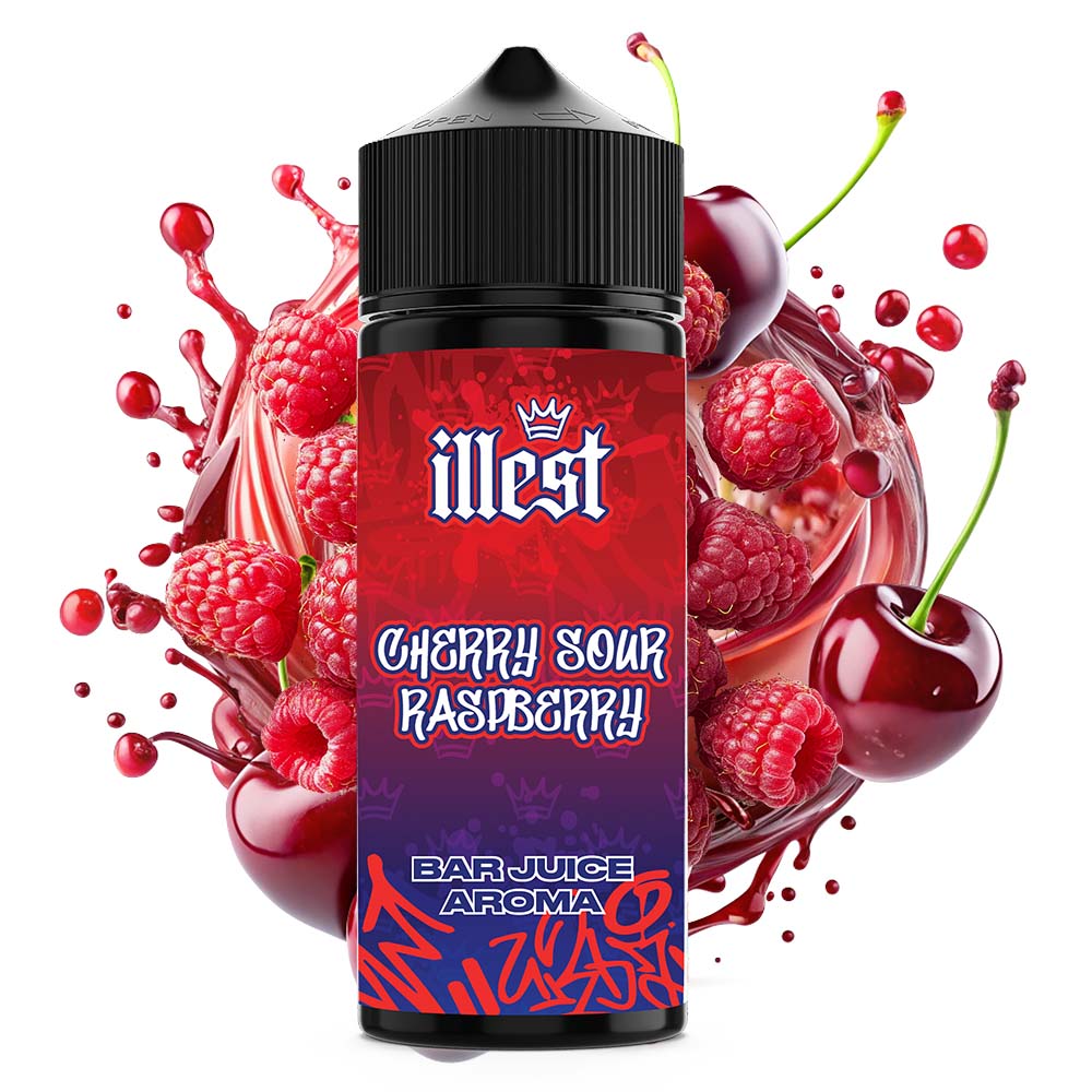 Illest Cherry Sour Raspberry Shortfill 100 mL Illest Cherry Sour Raspberry Shortfill 100 mL