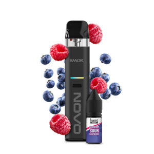 Novo Eco + Frumist Blueberry Sour Raspberry (10ml)