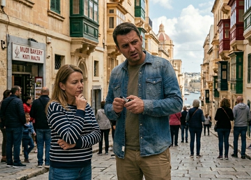 man and girl with broken vape device