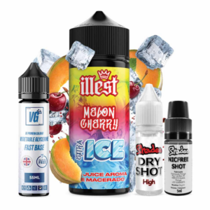 Illest XTRA Ice Salts 120 ml Melon Cherry Ice Illest XTRA Ice Salts 120 ml Melon Cherry Ice