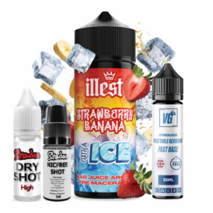 Illest XTRA Ice Salts 120 ml Strawberry Banana Ice Illest XTRA Ice Salts 120 ml Strawberry Banana Ice