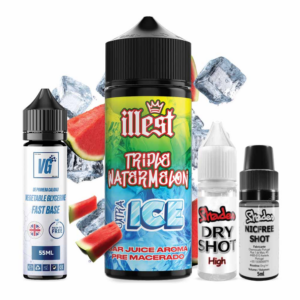 Illest XTRA Ice Salts 120 ml Watermelon Ice Illest XTRA Ice Salts 120 ml Watermelon Ice