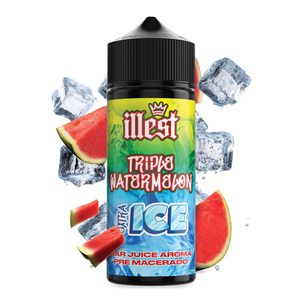 Illest XTRA Ice Salts 120 ml Watermelon Ice Illest XTRA Ice Salts 120 ml Watermelon Ice