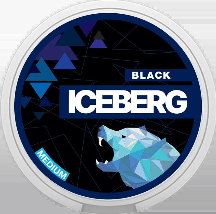 Iceberg Nicotine Pouches 20mg - Black Iceberg Nicotine Pouches 20mg - Black