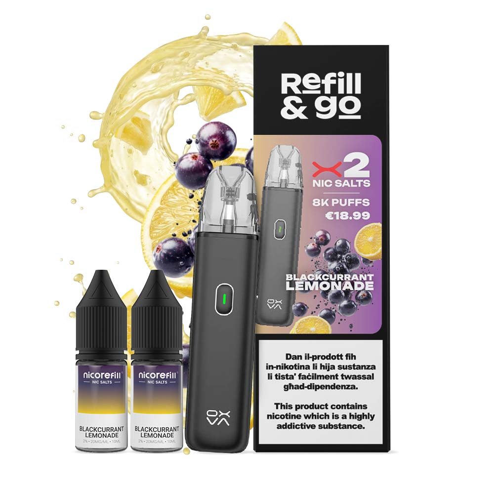 Refill Go Blackcurrant Lemonade Refill Go Blackcurrant Lemonade