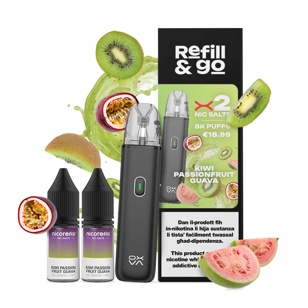 Refill Go Kiwi Passionfruit Guava Refill Go Kiwi Passionfruit Guava